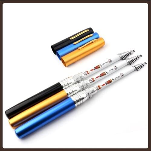 Carbon Telescopic Fishing Rod Pole Pen Ultralight Spinning Mifine Travel Collapsible Portable Feeder Varas De Pesca Fishing Boat