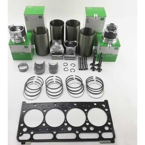 V2203 Engine Overhaul Kit With Cylinder Gasket Piston Ring Liner Engine Bearing Set For Kubota Engine Spare Parts