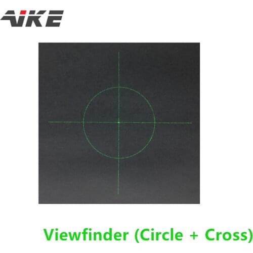 AIKE Viewfinder (Circle + Cross) 450/520/532/638/650/780/808nm Diffractive optical elements(DOE) High Quaity Laser Module