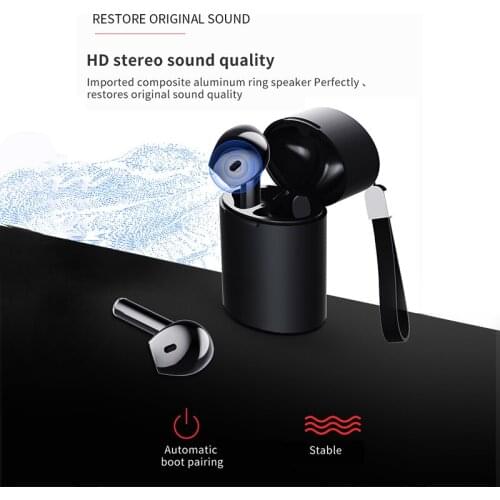 X10 TWS true wireless Bluetooth earphones 5.0 sports waterproof Headset stereo music earbuds noise reduction business Headphones