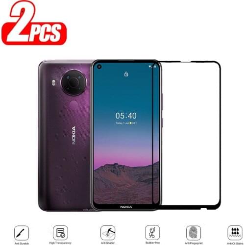 For Nokia 5.4 protective glass film For Nokia 5.4 TA-1333 TA-1340 Tempered glass film Full screen Mobile phone screen protector