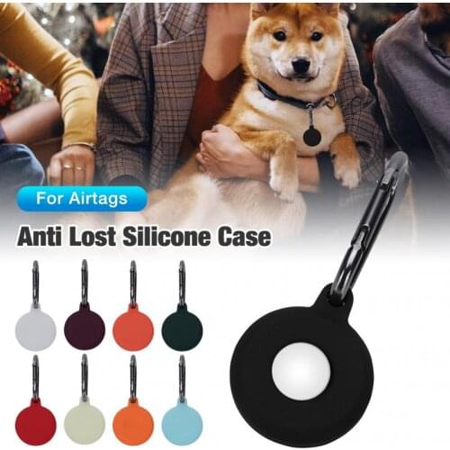 Liquid Soft Silicone Protection Cover For AirTags Protective Case Sleeve Anti-scratch Anti-lost Shell For Air Tags Locator Track