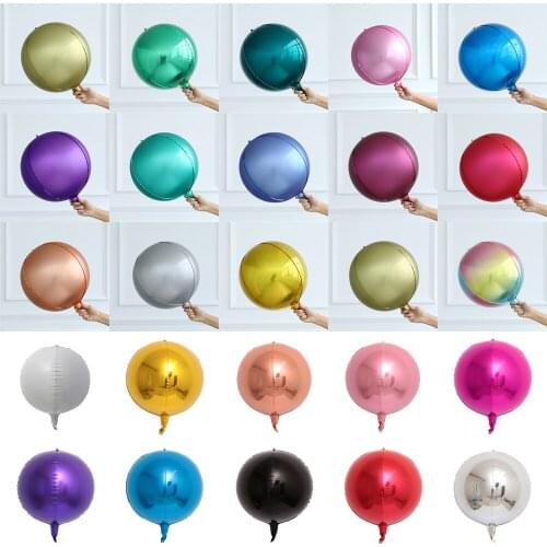 1pc 18inch 4D Foil Balloons Helium Balloon Birthday Party Decorations Kids Baby Shower Decorations Mariage Wedding Party Globos