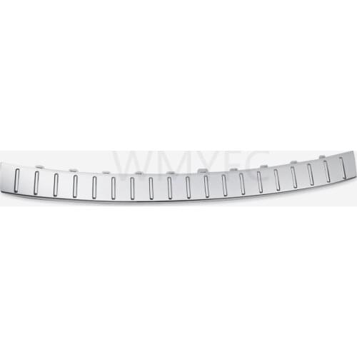 External Rear Door Trunk Gate Bumper Protector Guard Plate For VW for Volkswagon Touareg 2011 2012 2013 2014 2015 2016 2017 1pcs