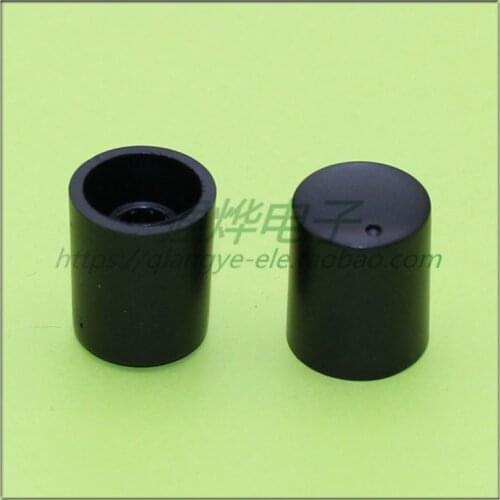 10 pieces 16*20MM black plastic knob potentiometer knob speed adjustment knob flower shaft inner hole 6MM