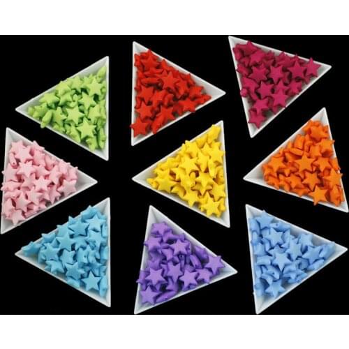 100pcs 9mm Acrylic Five-pointed Star Spacer Bead Hollow Straight Tube Beads for 1.5mm Hole Cord DIY Necklace Bracelet Jewelry