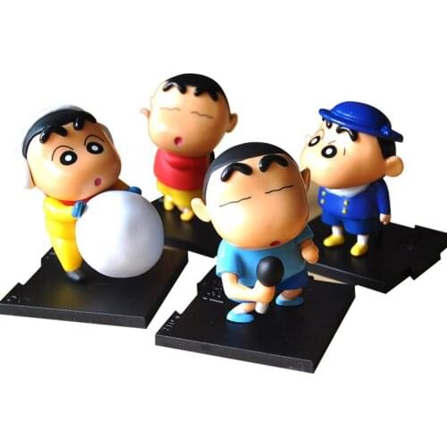 4pcs 7cm Japan Anime PVC Model Action Figures Toy Ornaments Doll Kids Gifts