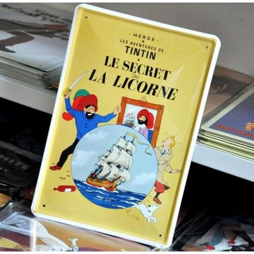 50pcs/lot Metal Sign shabby chic Vintage metal painting kids room decorative painting cartoon painting Z-52 Holiday decoration