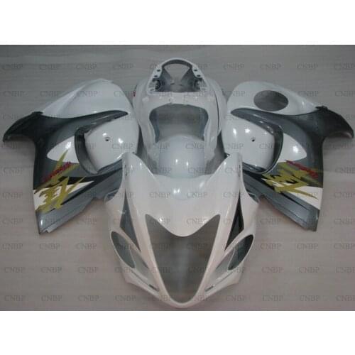 Gsx 1300R 2008 - 2014 Full Body Kits GSX R1300 2011 Abs Fairing for Suzuki GSXR1300 10 11 Silvery White Full Body Kits