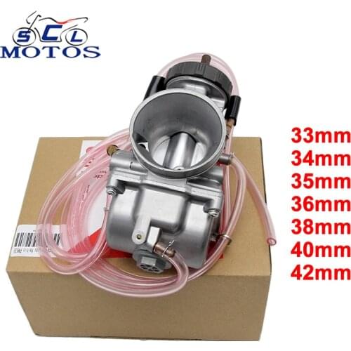 Sclmotos -KEIHIN PWK 33 34 35 36 38 40 42mm Air Striker Carburetor Carb Fit for Scooter UTV ATV Dirt Bike jet TRX250R CBR250 CRF