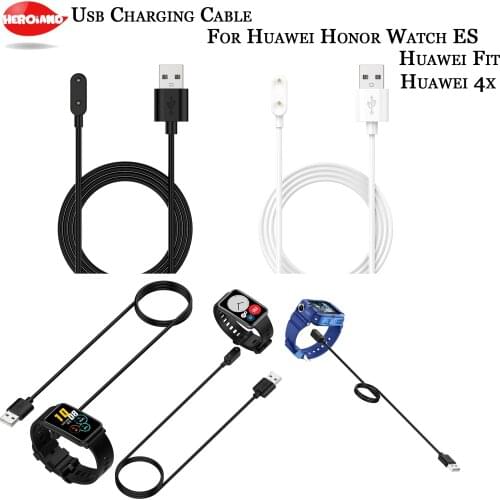 High Quality 1m USB charging cable for Huawei watch Fit/4X Magnetic Charging Cable Dock for Huawei Honor watch ES accessories