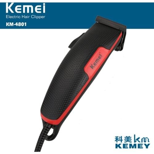Kemei Hair Clipper KM-4801 Mens Professional Electric Rechargeable Trimmer Hair Cutting Machine Beard Barber Corded Trimmer