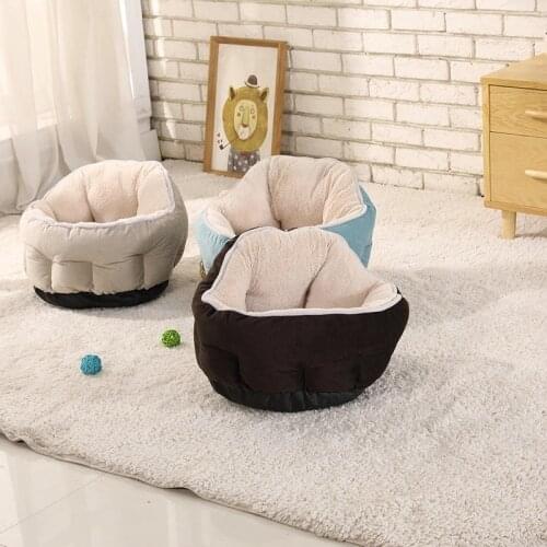 Pet Supplies Autumn Winter Warm Cat Nest Semi-closed Comfortable Breathable Kennel Pet Litter for Small and Medium-sized Dogs