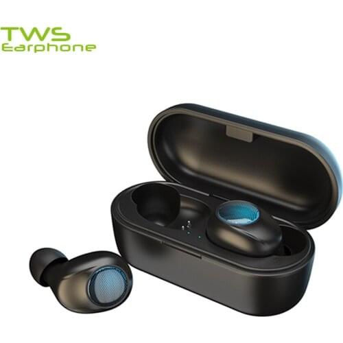 TWSearphone PT20 9D Stereo Headphones Dual Mode BT5.0 Wireless Earbuds Touch Control Earphone Noise Reduction Ultra Mini Earsets