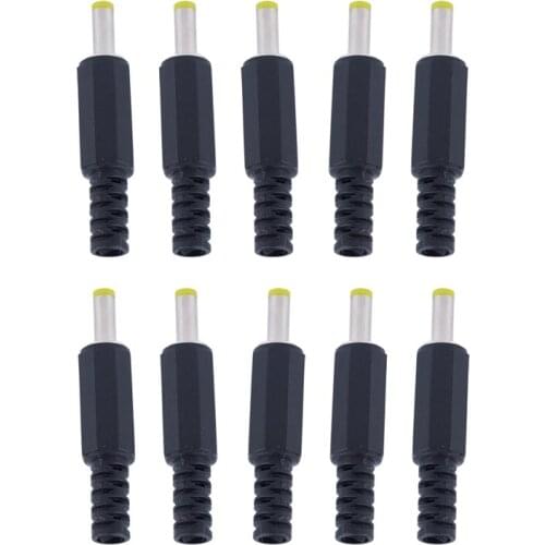 WSFS Hot DC In-Line Plug Socket Jack Connector Male / Female, Plug 1.7mm 10 pcs