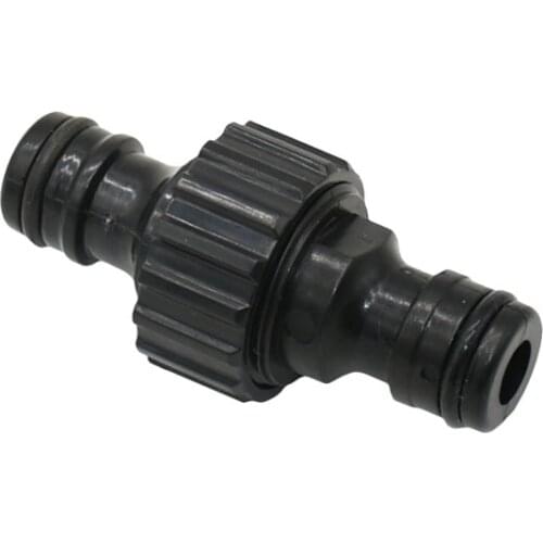 5/8" 2-way Quick Connector garden joints Nipple garden Quick connector adapter 4 Pcs