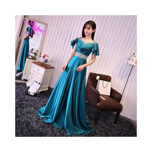 AIJINGYU Evening Dress For Wedding Party Gown 2021 Elegant Formal Special Occasion Dresses Sexy Fashion Ball Gowns FS594