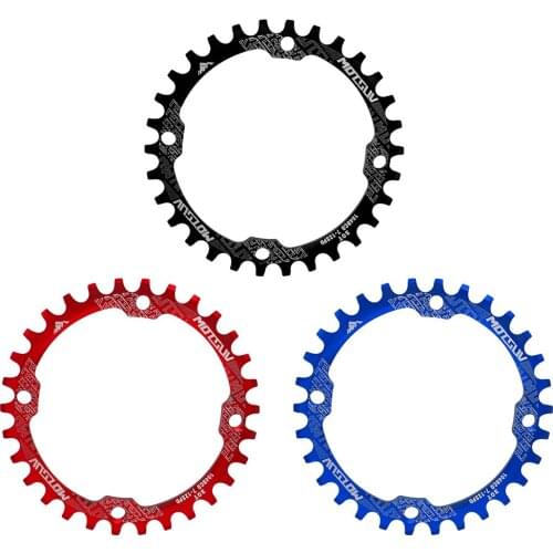 MTB Bike 104BCD Chainring Round Mountain MTB Bike Chain Ring Sprocket Chainwheel 30T Tooth Single Disc Crank Parts