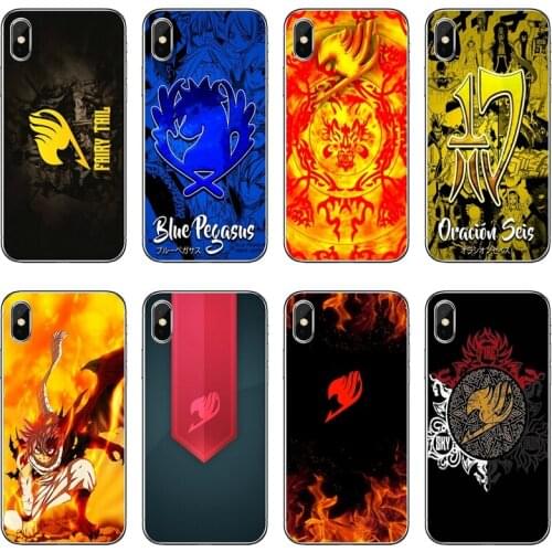 Anime Fairy Tail Logo Soft Phone Case For Samsung Galaxy A71 A70 A60 A51 A50 A41 A40 A31 A30 A20E A21S A12 A10 A7 A5 A3