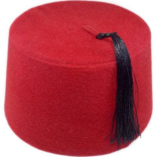 Exotic Ottoman Hat , Fes, Fez ,Authentic Folkloric Turkish Fes , Oriental Tarboosh, , Fez, Turkish Hat , Fes, Historical Hat