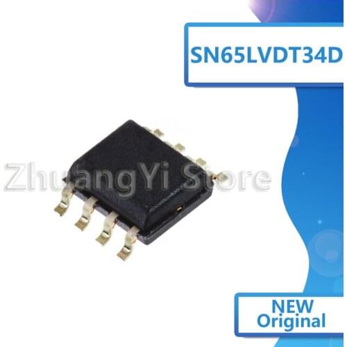 1pcs/lot SN65LVDT34D 65LVDT34D SOIC-8 Receiver Brand New Original