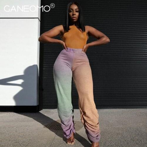 Женские спортивные брюки GANEOMO China At AliExpress