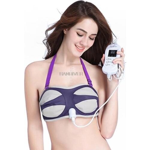 Chest Breast Massage Tool Health Products Enhancer Grow Bigger Magic Vibrating Bra Infrared Bigger Breast Electric Massage Body