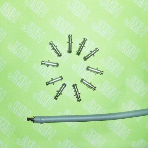 Use for Philips(HP) child NIBP cuff air hose the metal male bayonet connector,10 pcs in set