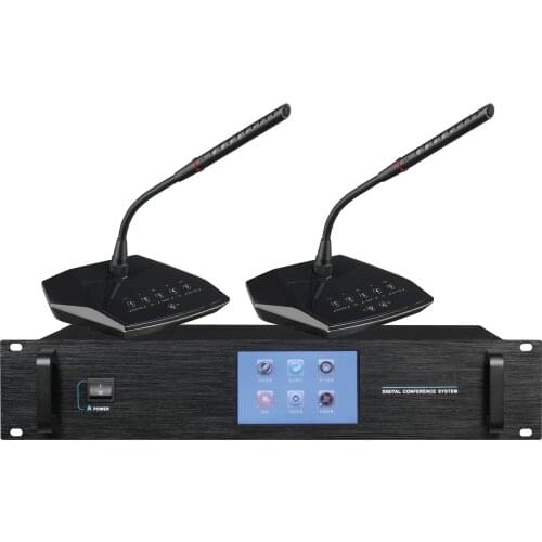 Camera Tracking, Voting, Discussion,Election, PROFESSONAL DIGITAL CONFERENCE SYSTEM SC-3303(1+1+5+Camear-900TV*2),Free Shipping