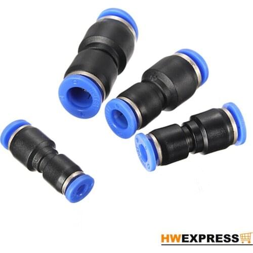 Best Promotion Pneumatic Reducer Reducing Union Connector Push In Fittings For Air/Water Tube Lowest Price