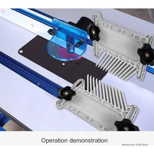 Woodworking Feather Loc Board Set Multi-purpose Double Featherboards Tools DIY
