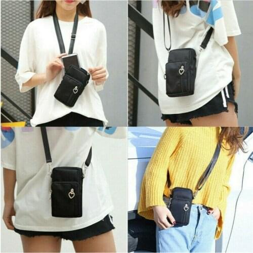 New Handbag Wallet Unisex Cross-body Mobile Phone Shoulder Bag Pouch Case Belt Handbags