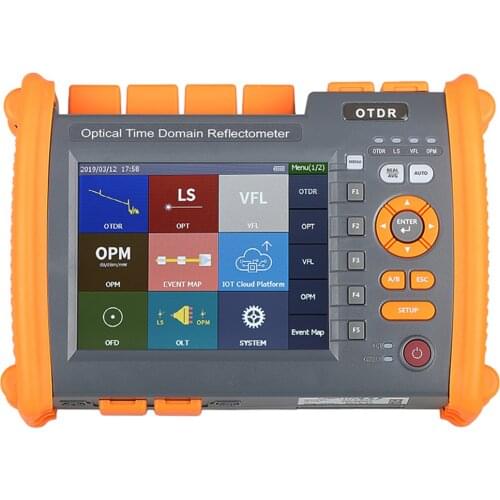 NOVKER NK5600 Single-mode OTDR 30/32dB 1310/1550nm With VFL OPM Light Source Fiber Optical OTDR