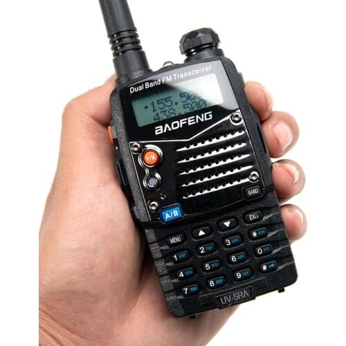 Baofeng UV 5RA Portable Walkie Talkie UV5RA PTT 136-174 U/VHF 400-520 MHZ Dual Band Standby Ham Radio Communicator New UV5R 5R
