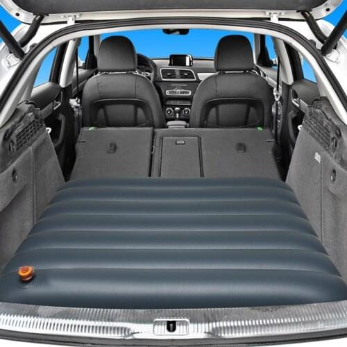 Portable Car Inflatable Mattress Portable Travel Camping Air Bed Foldable Trunk Cushion Car Bed For Most Cars Accessories