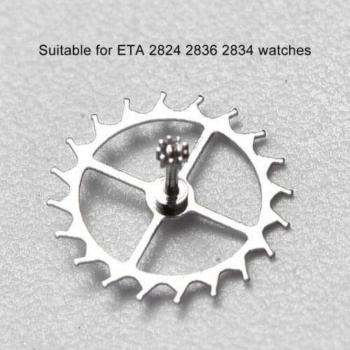 Replacement Watches Mechanical Movement Escape Wheel Repair Spare Parts Metal For ETA 2824 2836 2834