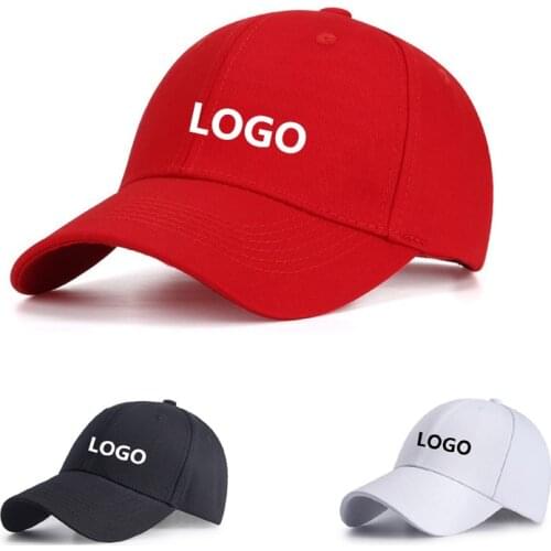 Custom Logo Hats Snapback Print logo Women Hip Hop Dad Hat Baseball Cap Bone Garros Dropshipping
