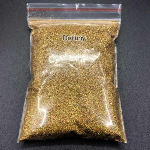 100g Laser Gold Silver Nail Glitter Powder Shiny Holographic Nail Glitter Dust Flash Cosmetic Decoration Art Powder