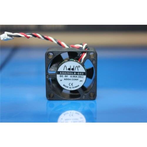 AD0205LB-G53 2510 5V 0.06A ultra-quiet three-wire notebook fan
