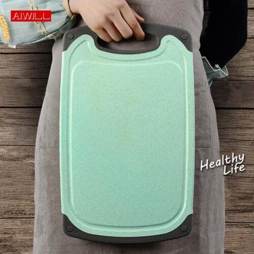 AIWILL healthy wheat straw cutting board chopping board anvil convenient fashion cutting board chopping board chop