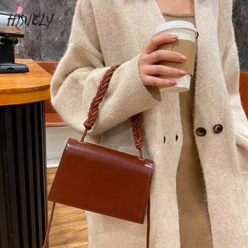 Elegant Ladies Small Shoulder Crossbody Bags for Women Fashion Vintage Messenger Handbags and Purses Shopping Trendy Flap Bags