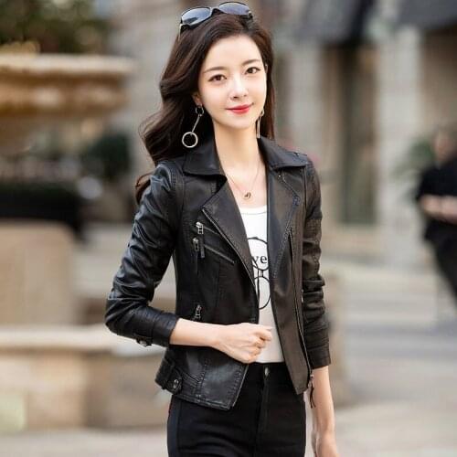 Fafallduo Women's Leather Jackets