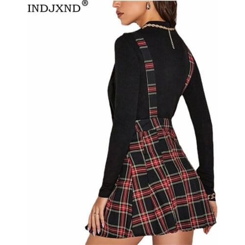 Женские осенние юбки INDJXND China At AliExpress