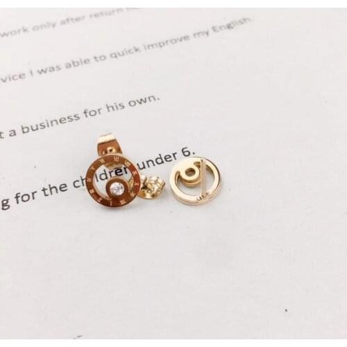 Classic Korean Earrings New Goddess Luxury Gold Luxe Fashion Jewelry Stainless Steel For Women