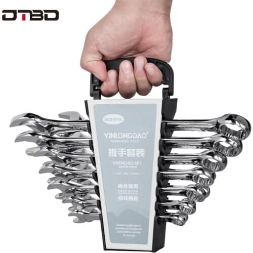 DTBD Torx Wrench Combination Wrench High Carbon Steel Combination Spanner Chrome Plated Metric Size for Auto Repairing Tools