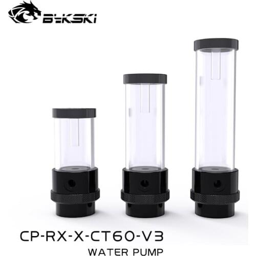 Bykski 10W POM DDC AIO Combo Pump + Reservoir Maximum 3900RPM / Flow Lift 4 Meter / 750L/H Water Cylinder Tank CP-RX-X-CT60-V3