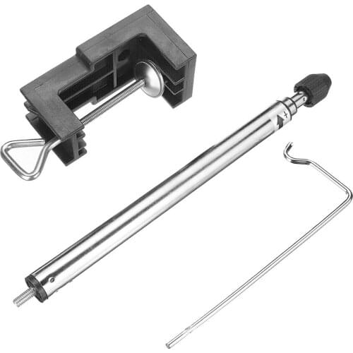 Multifunction Bracket Clamp-On Rotary Grinder Stand Flexible Shaft Electric Grinding Fittings 360 Degrees Mini Drill Adjustment