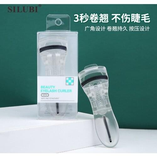 New Plastic Partial Eyelash Curler Press Portable Roll False Eyelash Curler Lasting Non-Clip Eyelids lash curler