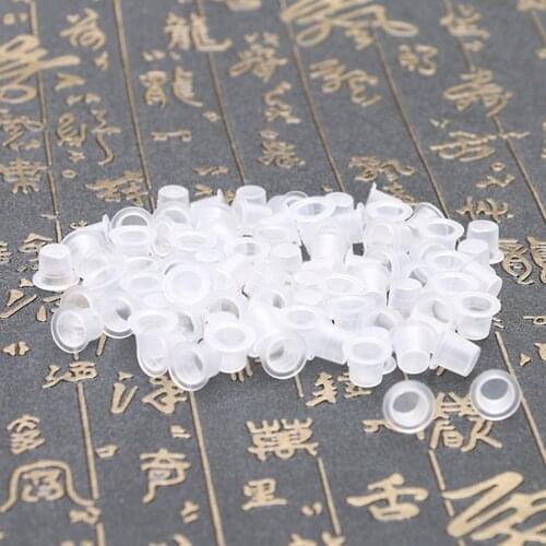 Tattoo Equipment Tattoo Machine Supplies Color Cup Small Color Cup 1000pcs Top Palette Ink Tattoo Cup