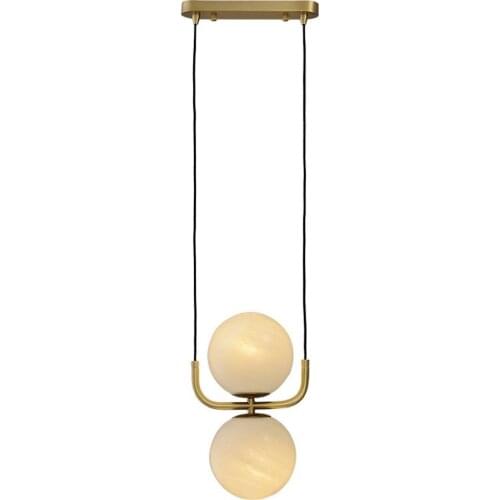 Country Rustic Glass restaurant Pendant Lights 2 heads Wooden S-shape Dining Room Garden Pendant Lights